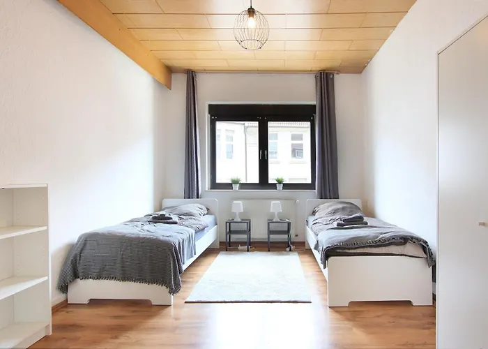 Feel Good And Rest Well - For Workers And Tourists 1-4 Person - Wifi - Smart Tv - Garden * Gelsenkirchen