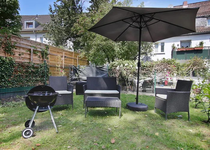 Feel Good And Rest Well - For Workers And Tourists 1-4 Person - Wifi - Smart Tv - Garden * Gelsenkirchen